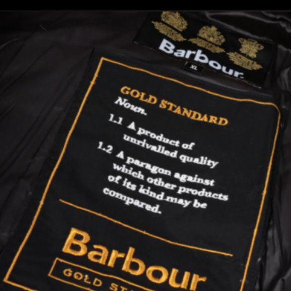 BARBOUR GOLD STANDARD Baffle Moe Quilted Parka Jacket MSRP$680 size M RARE FIND - Picture 4 of 10